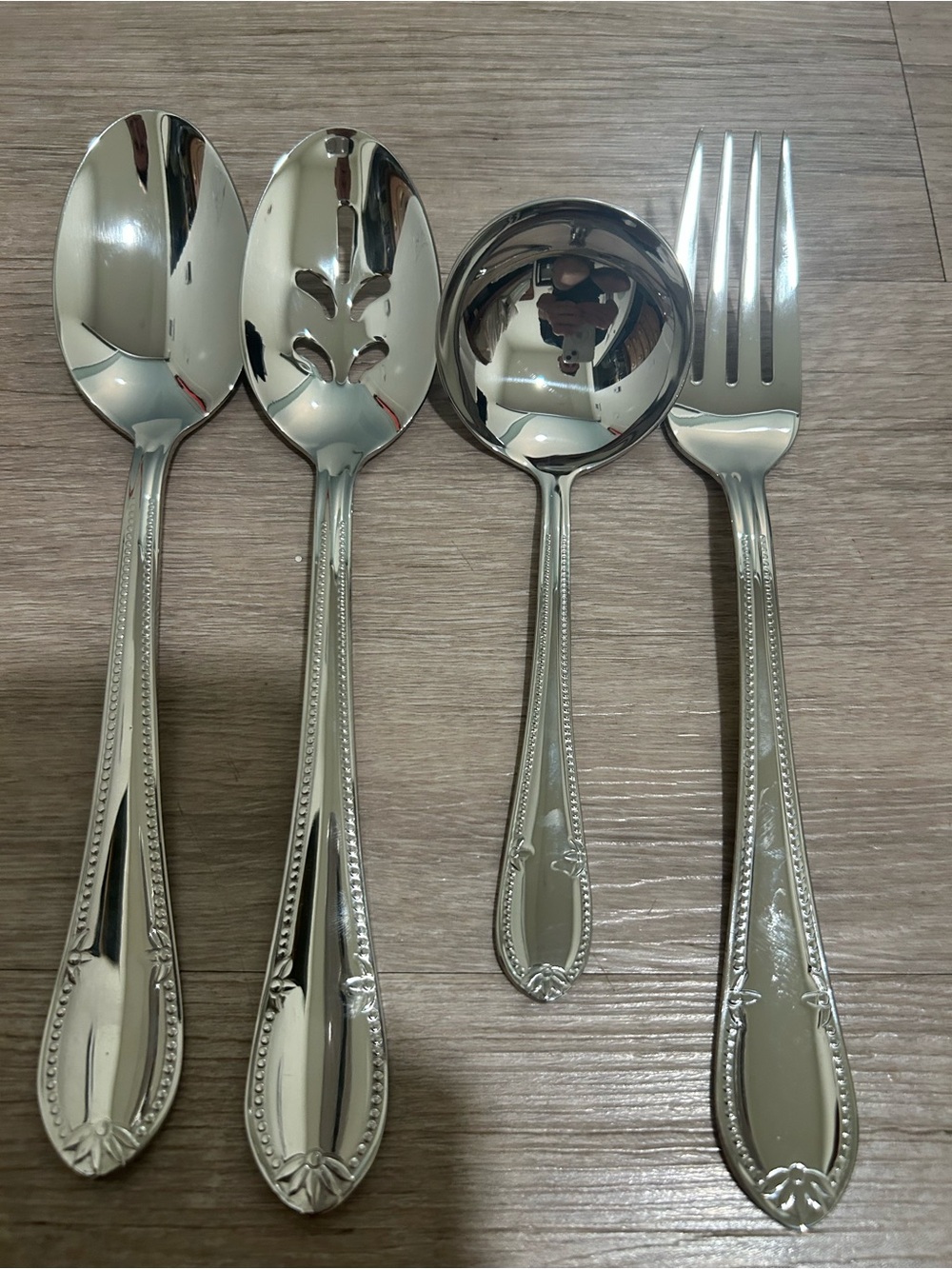 Villeroy & Boch Stainless Steel Silver Serving Utensil Set - Silver